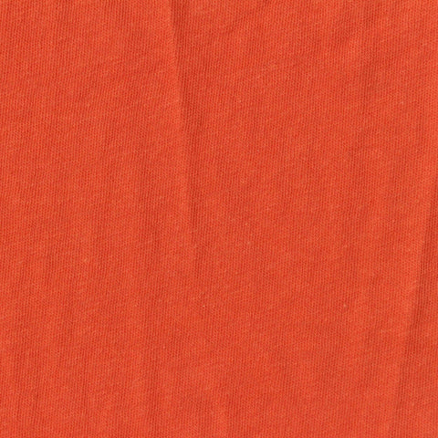 100% Cotton Jersey Knit Fabric, 150 gsm, 140 cm — Orange