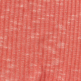White Fine-Marl Rib Knit, Poly-Viscose