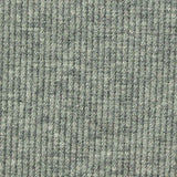 Heather Grey Marl Rib Knit, Cotton-Poly — texture