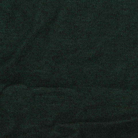 Viscose Polyester Stretch Chunky Knit Fabric, 219 gsm, 168 cm — Green