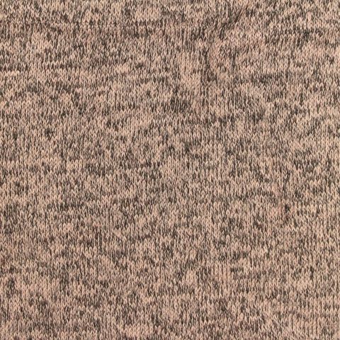 Pink Marl Chunky Knit, Viscose-Poly, 200 gsm, 165 cm