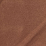 Cotton Polyester Stretch Rib Knit Fabric, 410 gsm, 170 cm — Brown