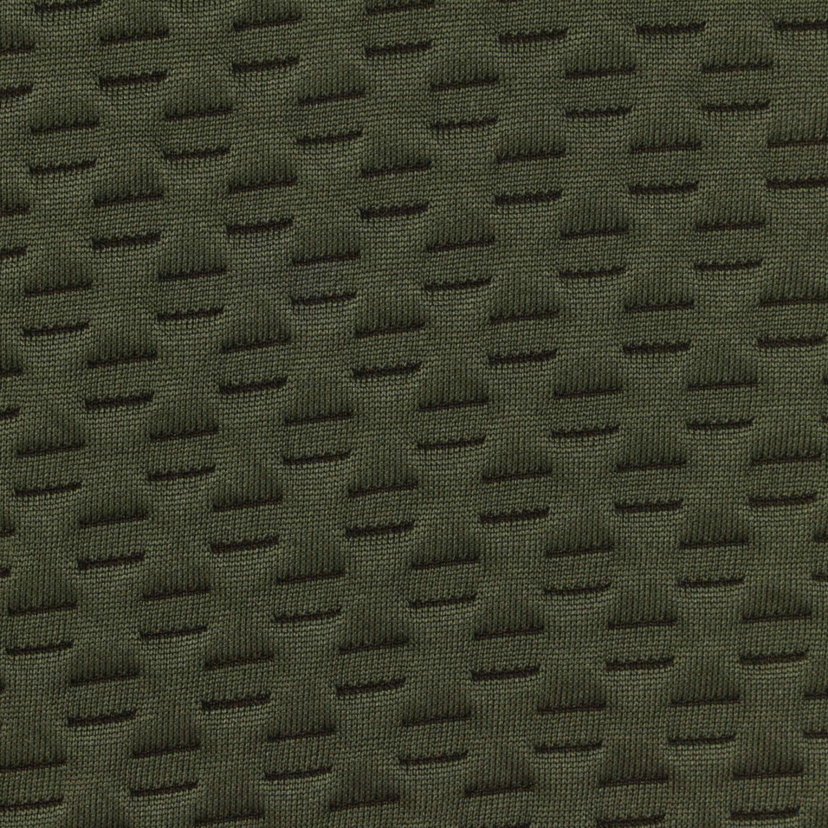 Dark Green Dash Jacquard, Polyester