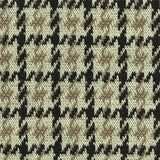 Black Houndstooth Jacquard, Polyester — texture