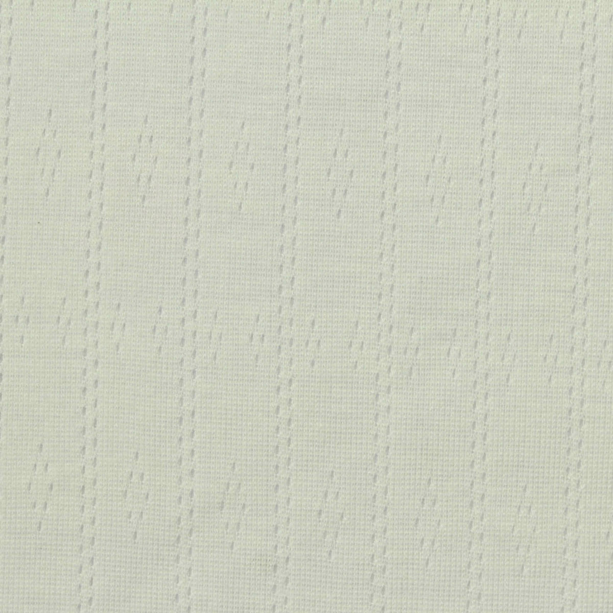 Cream Vertical-Line Pointelle Knit, Poly-Viscose
