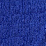 Cotton Polyester Stretch Crepe Fabric, 215 gsm, 130 cm — Blue — texture