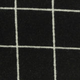 Black Grid Jacquard, Polyester
