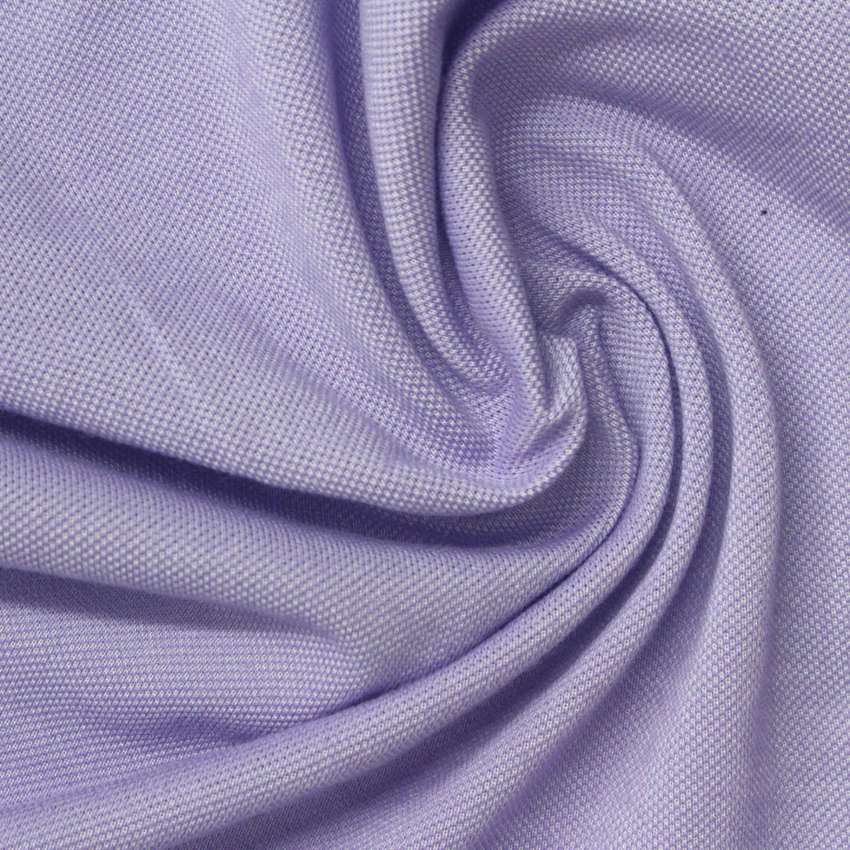 Polyester Cotton Piqué Knit Fabric, 160 gsm, 176 cm — Purple