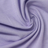 Polyester Cotton Piqué Knit Fabric, 160 gsm, 176 cm — Purple