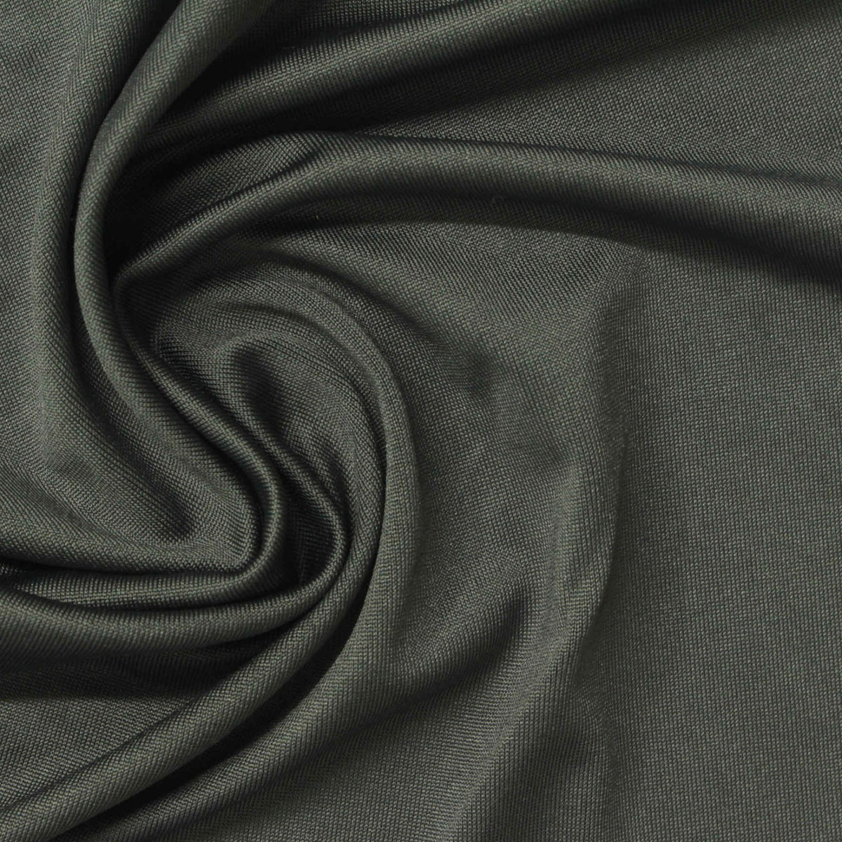 Dark Olive Jersey Knit, Polyester