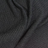 Black Tone-on-Tone Jacquard, Polyester