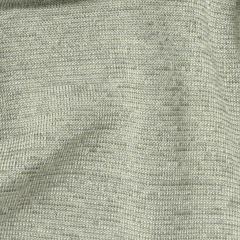 Light Green Heathered-Marl Jersey Knit, Viscose-Poly