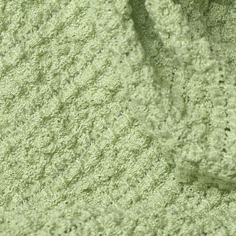 Polyester Stretch Crepe Fabric, 220 gsm — Green