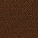Brown Tone-on-Tone Zigzag Jacquard, Polyester