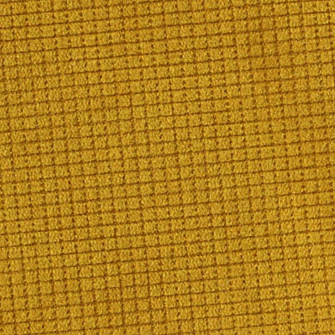 Yellow Grid Warp Knit, Polyester