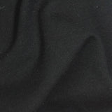 Viscose Nylon Stretch Ponte Knit Fabric, 350 gsm, 160 cm — Black