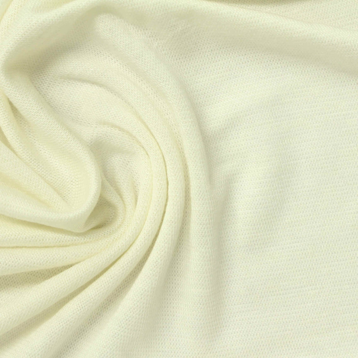 Viscose Stretch Rib Knit Fabric, 160 gsm, 170 cm — Yellow
