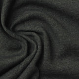 100% Polyester Interlock Knit Fabric, 266 gsm, 185 cm — Grey
