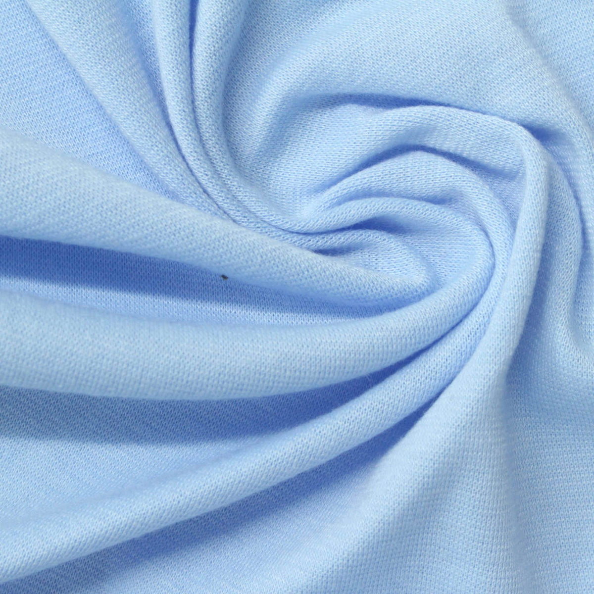 Light Blue Rib Knit, Polyester