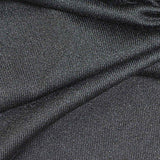 Brushed Polyester Stretch Milk Silk Knit Fabric, 151 gsm, 165 cm — Grey — texture