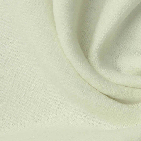 Viscose Polyester Stretch Interlock Knit Fabric, 230 gsm, 152 cm — Beige