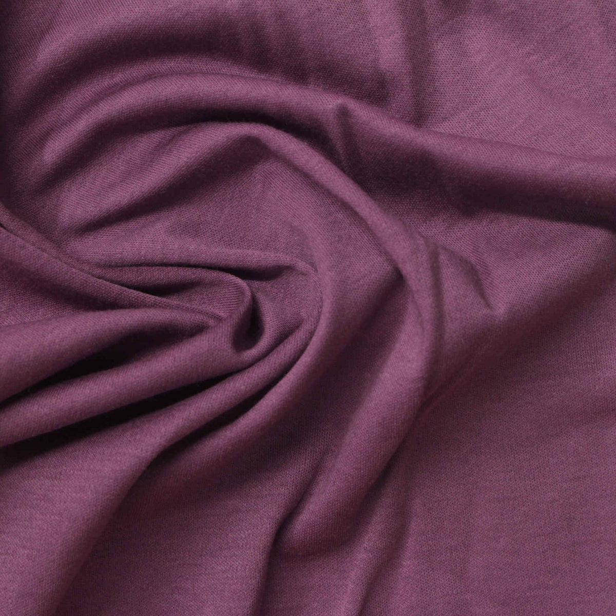 100% Cotton Interlock Knit Fabric, 150 gsm, 150 cm — Purple
