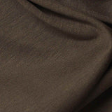 100% Cotton Interlock Knit Fabric, 155 gsm, 150 cm — Brown — texture