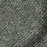 Heathered Grey Marl Rib Knit, Polyester — texture