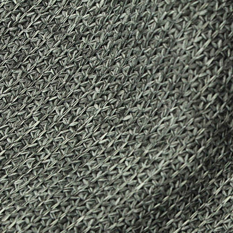 Heathered Grey Marl Rib Knit, Polyester, 173 gsm