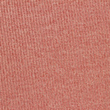 Terracotta Marl Rib Knit, Poly-Viscose