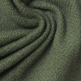 Dark Green Marl Chunky Knit, Polyester