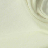 Cotton Stretch Jersey Knit Fabric, 153 gsm, 150 cm — White — texture