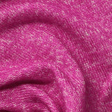 Pink Marl Chunky Knit, Viscose-Poly — texture