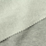 Heathered Grey Marl French Terry, Cotton-Poly