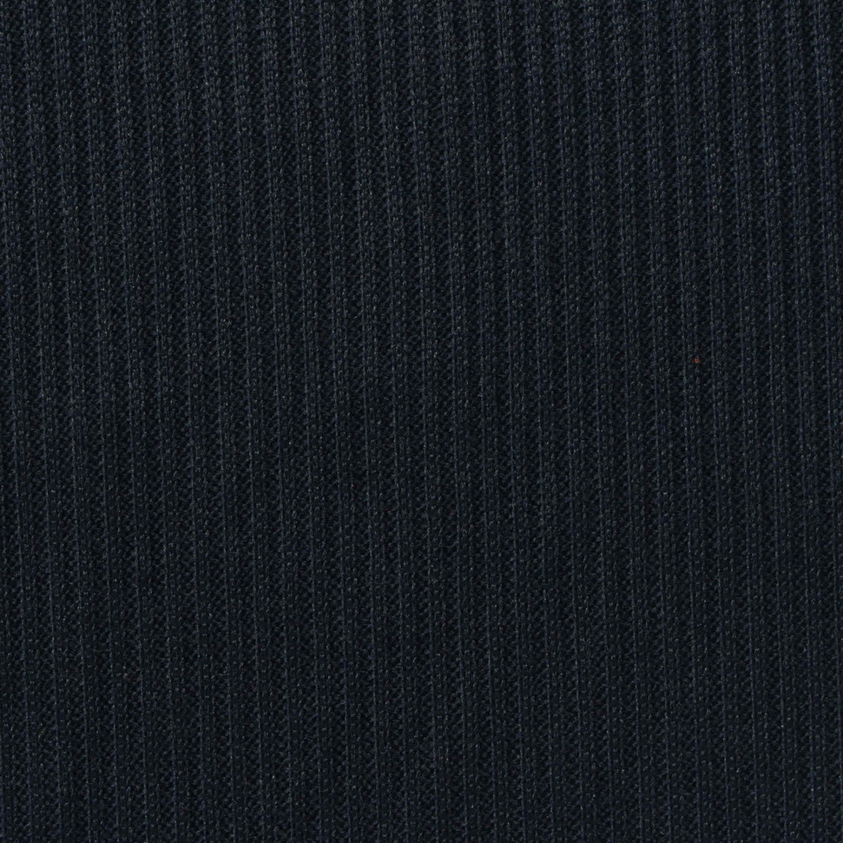 Polyester Stretch Rib Knit Fabric, 236 gsm, 165 cm — Navy