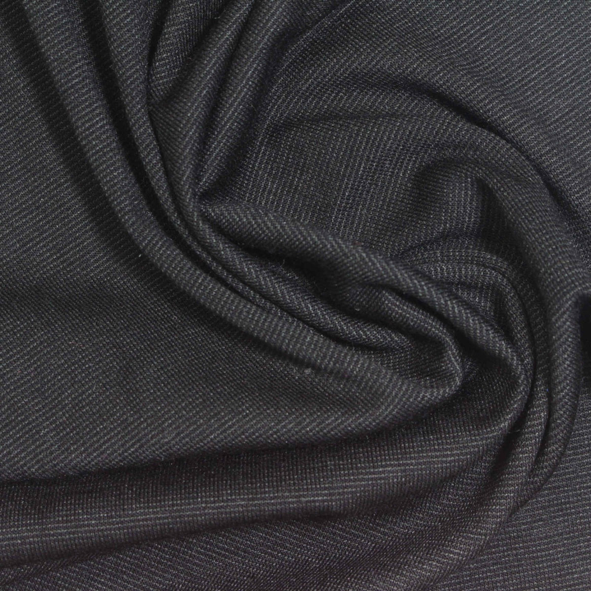 Striped Modal Polyester Stretch Jersey Knit Fabric, 183 gsm, 170 cm — Grey