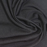Striped Modal Polyester Stretch Jersey Knit Fabric, 183 gsm, 170 cm — Grey