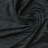 Dark Grey Marl Jersey Knit, Polyester