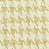 Beige Houndstooth Interlock Knit, Poly-Viscose — texture