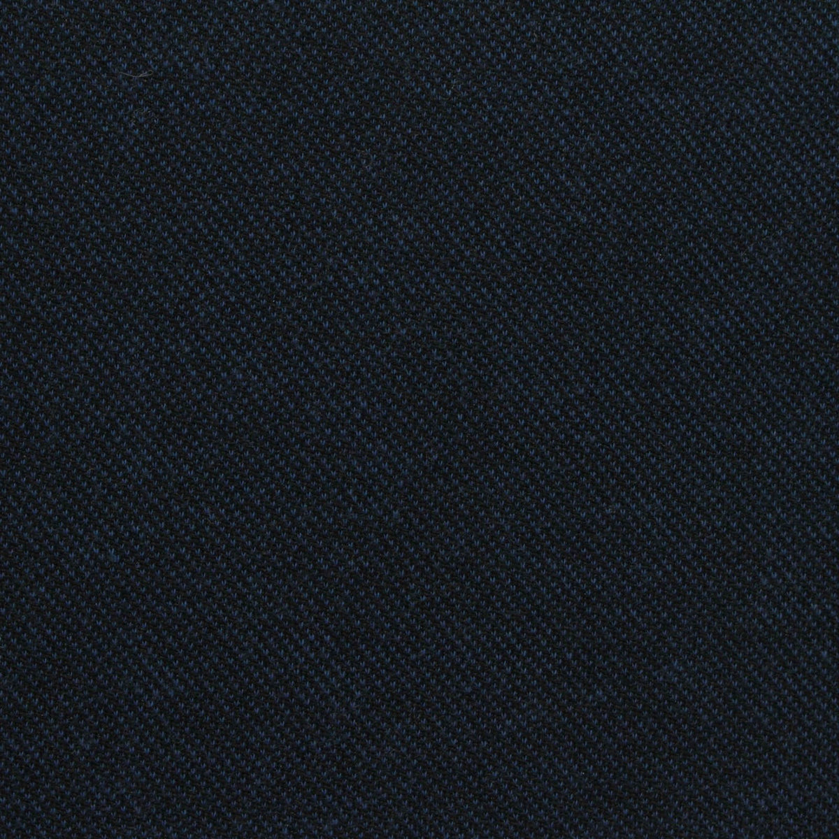 Dark Blue Marl Piqué Knit, Poly-Cotton, 120 gsm