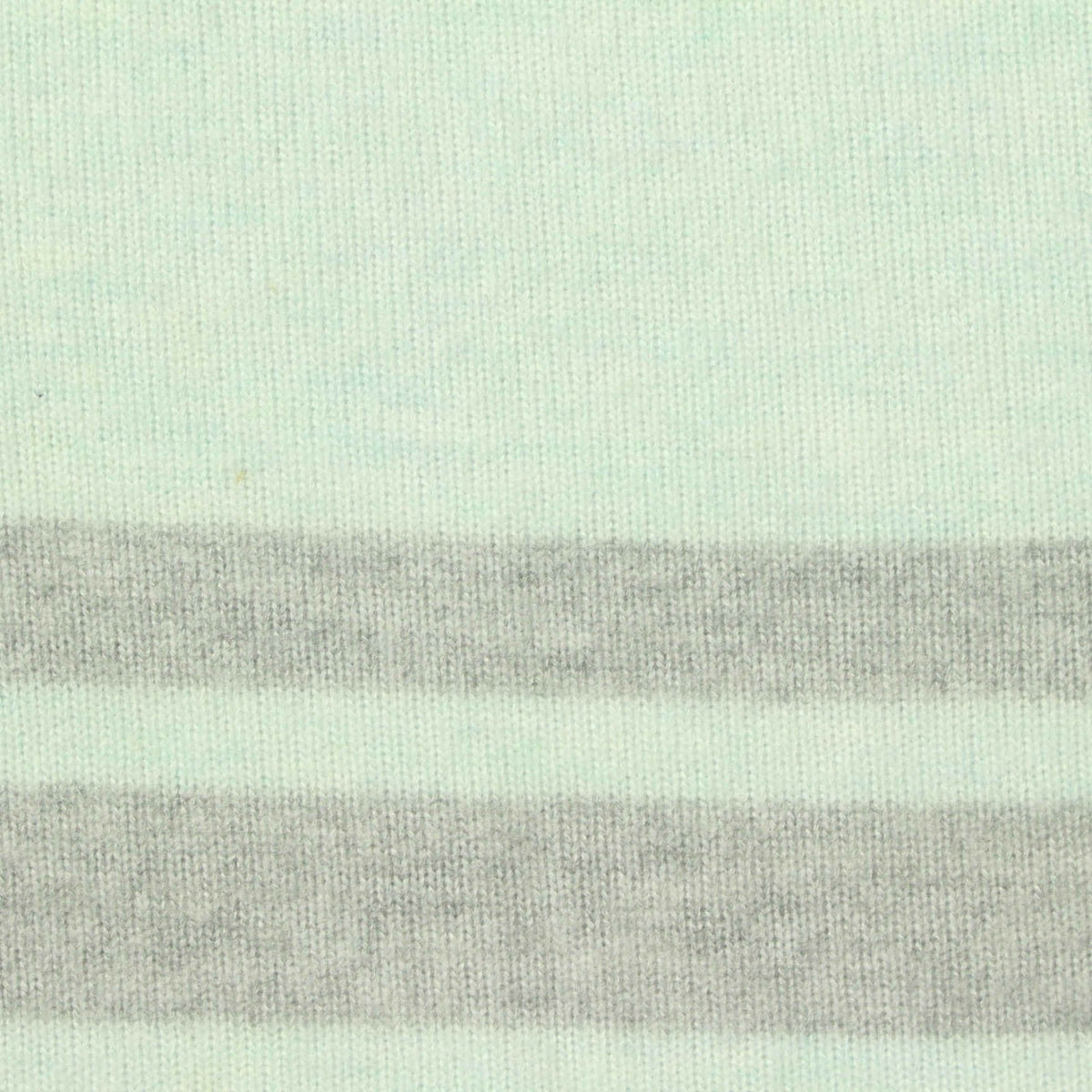 Grey Horizontal-Stripe Chunky Knit, Viscose-Poly, 217 gsm