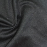 Polyester Viscose Stretch Interlock Knit Fabric, 270 gsm, 165 cm — Black