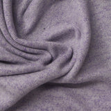 Purple Marl Chunky Knit, Viscose-Poly
