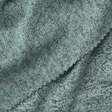 Teal Heather Chunky Knit, Viscose-Poly