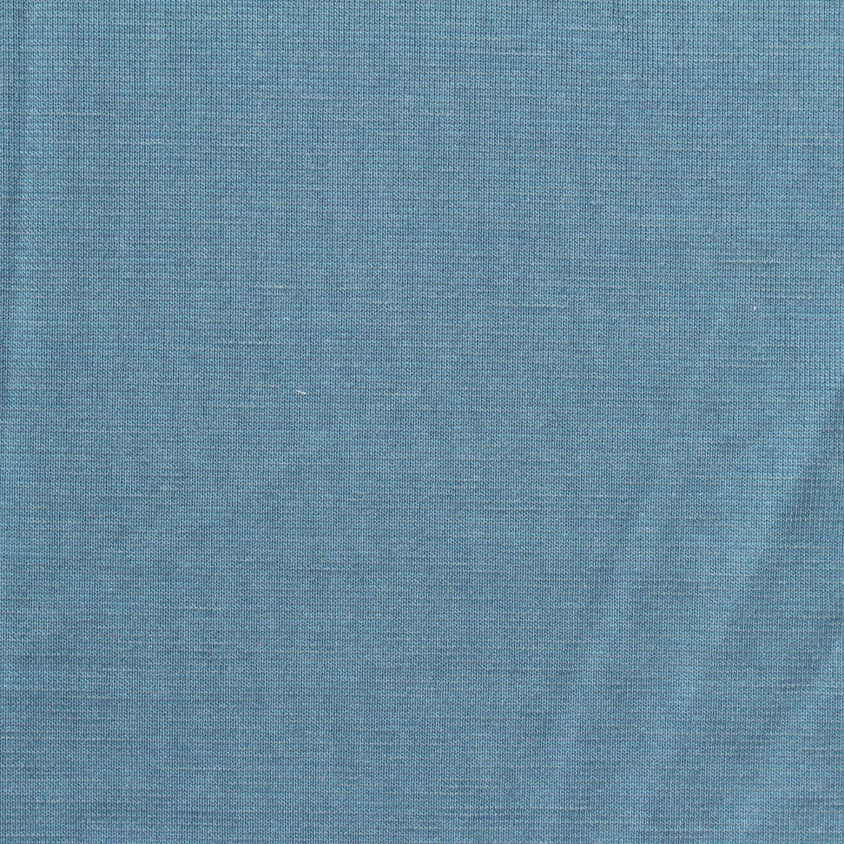 Polyester Acrylic Blend Stretch Jersey Knit Fabric, 156 gsm, 170 cm — Blue