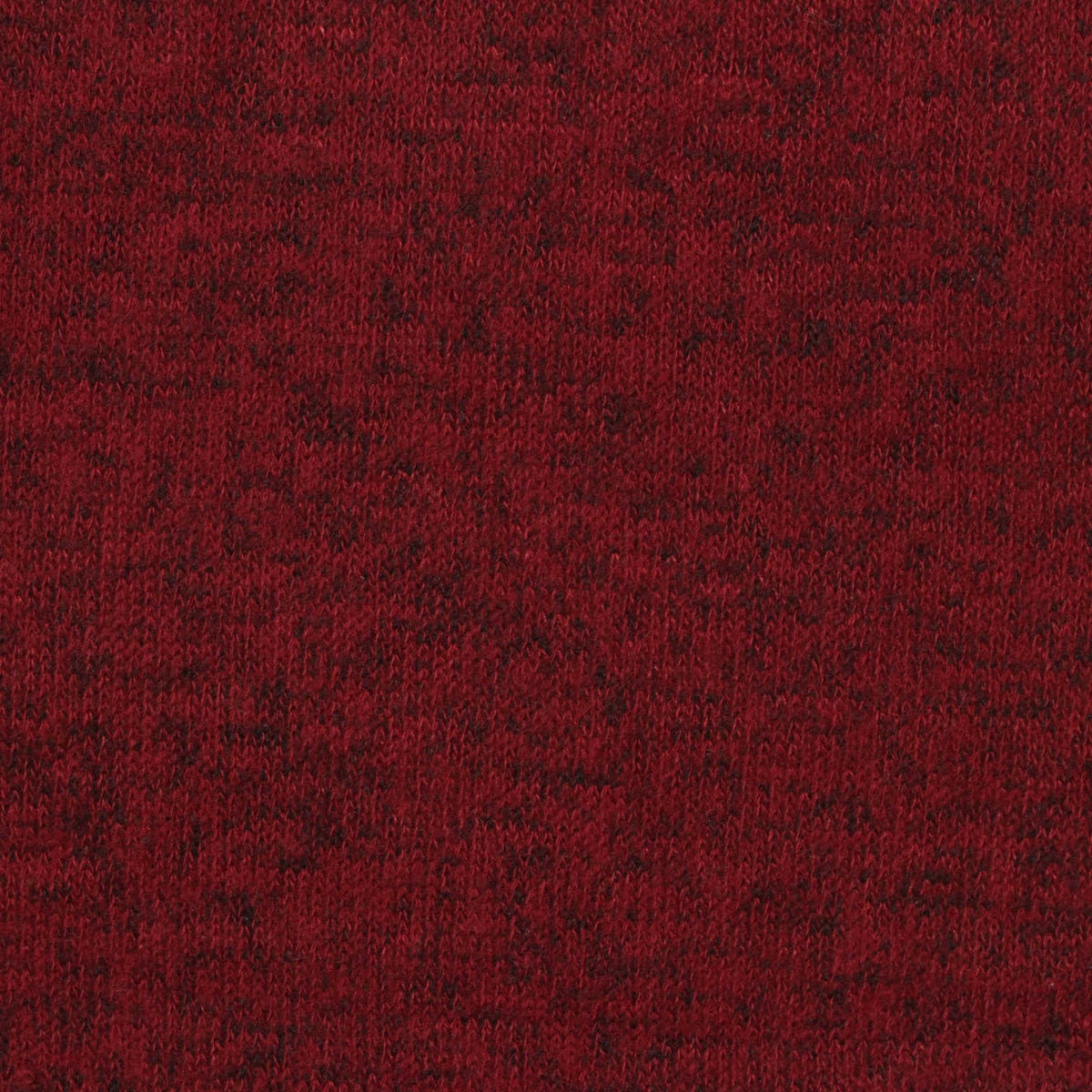 Red Marl Chunky Knit, Viscose-Poly, 220 gsm