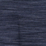 Dark Blue Heathered-Marl Jersey Knit, Polyester — texture