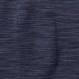 Dark Blue Heathered-Marl Jersey Knit, Polyester