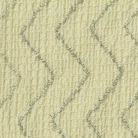 Silver Zigzag Crepe, Polyester