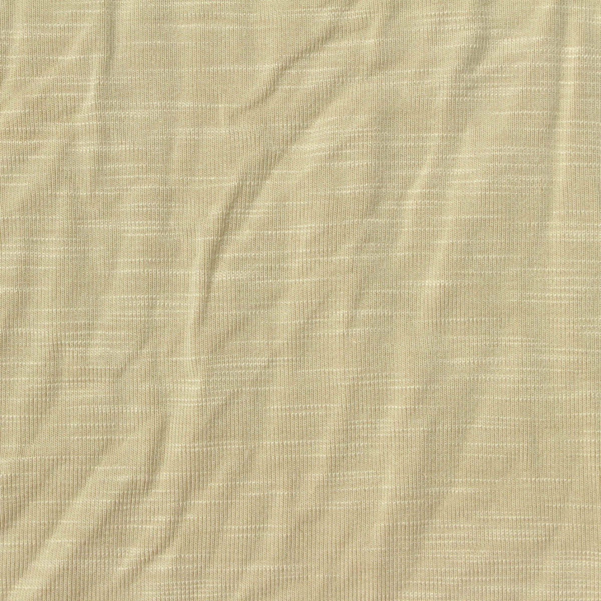 Beige Marl Jersey Knit, Bamboo